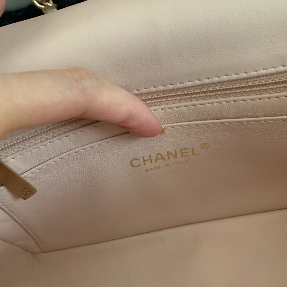 Chanel classic mini flap shoulder crossbody bag - Picture 10 of 12
